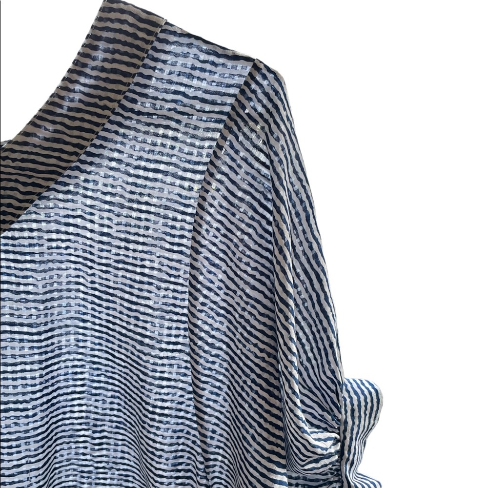 A loose mini dress